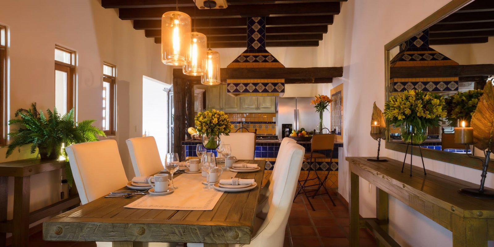 La Casa de Chayo - The dining room